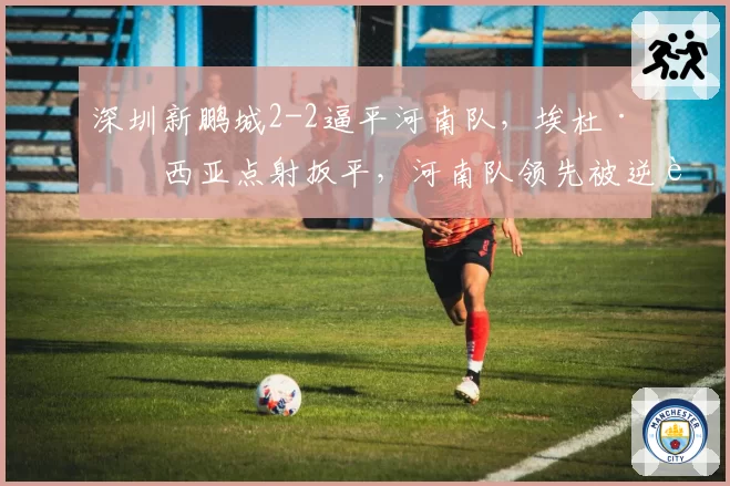 深圳新鹏城2-2逼平河南队，埃杜·加西亚点射扳平，河南队领先被逆转魔咒再现