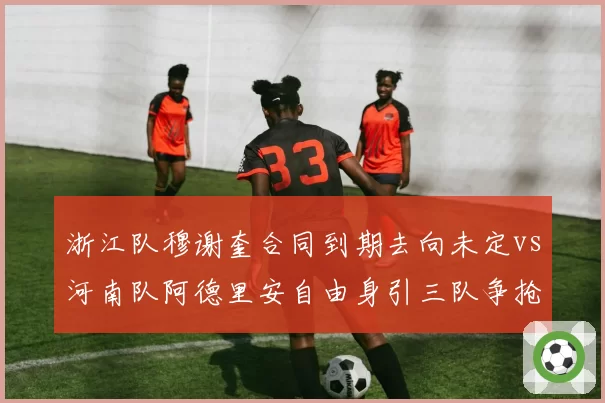 浙江队穆谢奎合同到期去向未定vs河南队阿德里安自由身引三队争抢,老将续约待遇差距明显